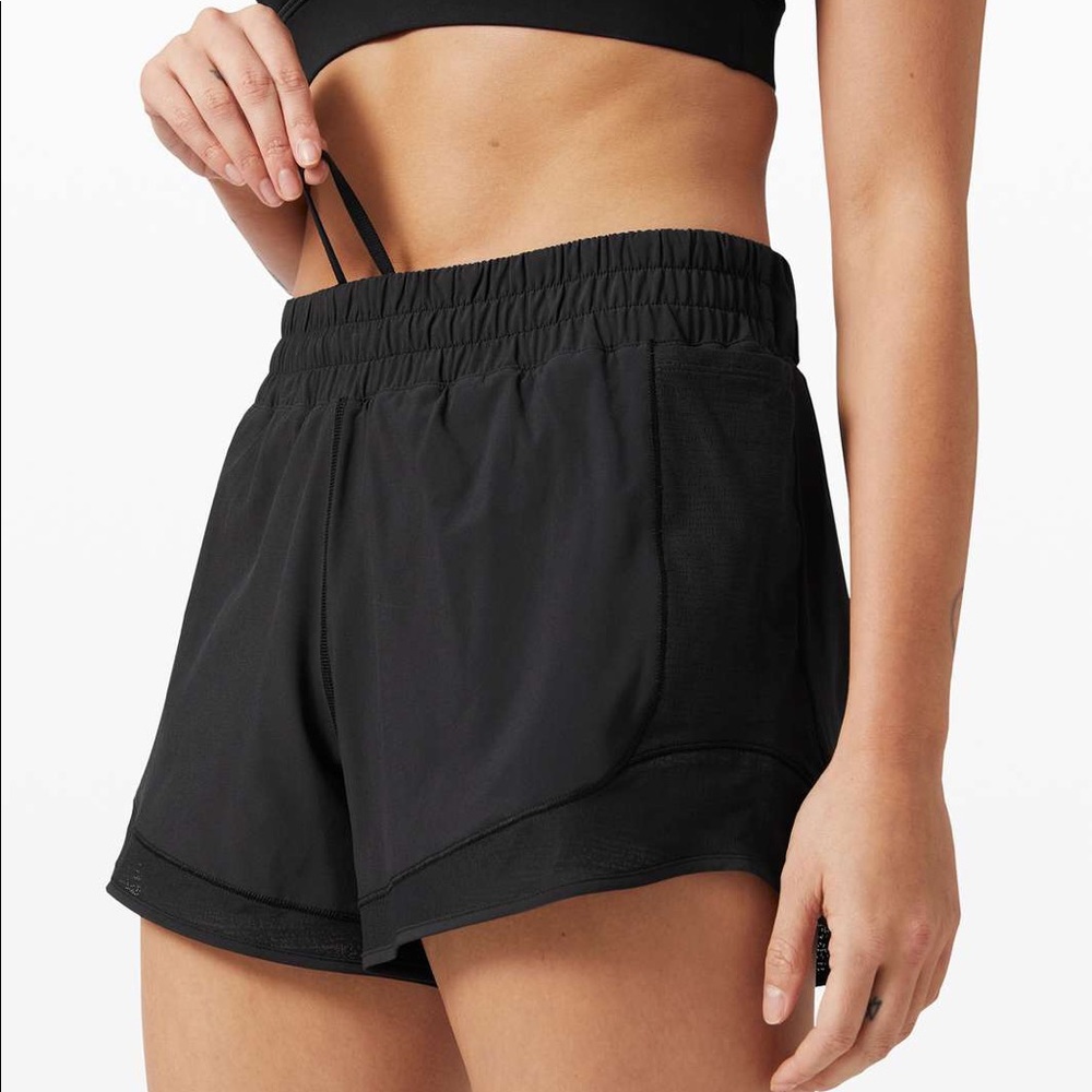 HOTTY HOT HIGH RISE SHORT 4" *MESH